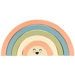 Wooden Rainbow Stacking Toy