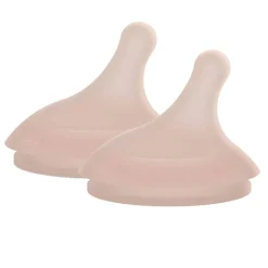 Zero.Zero Nipples Slow Flow (0M+) 2 Pack