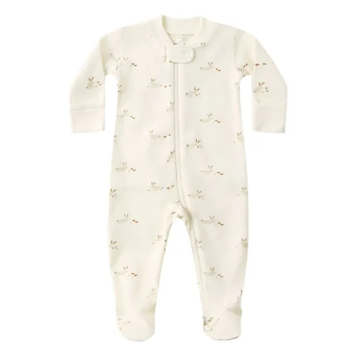 Zip Long Sleeve Footie